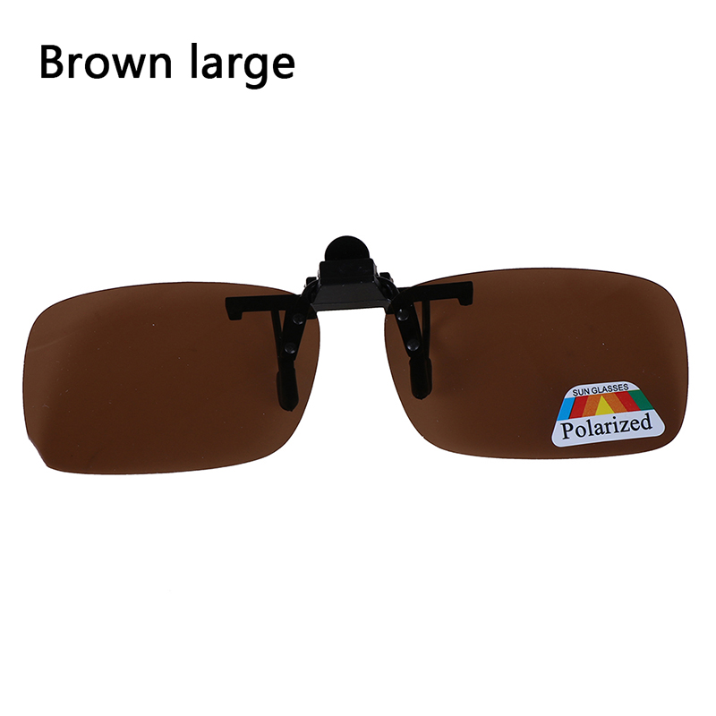 Clip-on Polarized Day Night Vision Flip-up Lens Driving Glasses Sunglasses ho - Bild 15 von 20