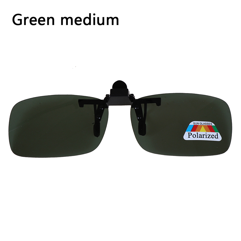 Clip-on Polarized Day Night Vision Flip-up Lens Driving Glasses Sunglasses ho - Bild 17 von 20