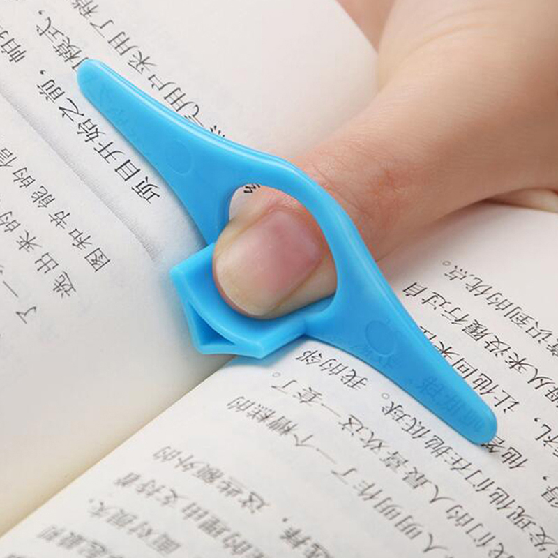 1PC Thumb Multifunction Book Holder Bookmark Finger Ring Markers for Books R-b - Bild 9 von 12