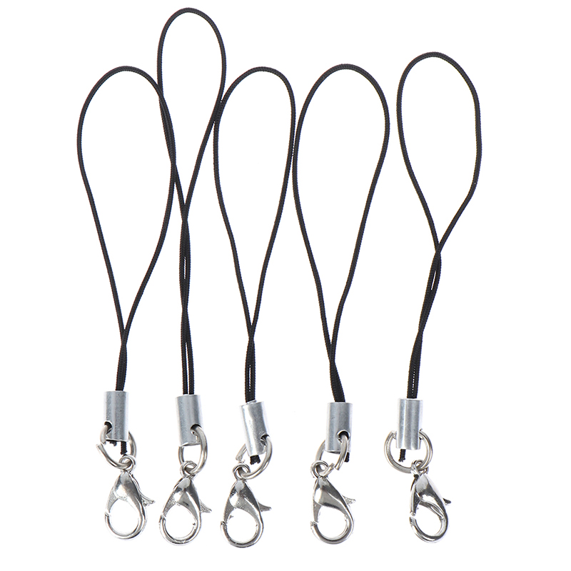 10Pcs Lanyard keychain for USB flash drive strap string blackTPDAL LRBBATAUK SN❤ - Picture 5 of 8