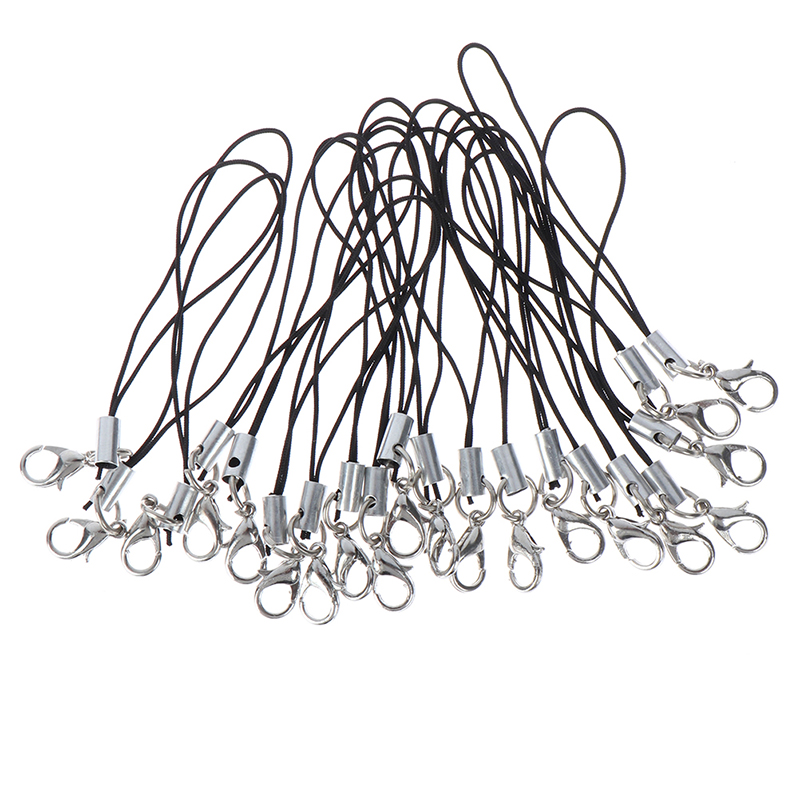 10Pcs Lanyard keychain for USB flash drive strap string blackTPDAL LRBBATAUK SN❤ - Picture 7 of 8