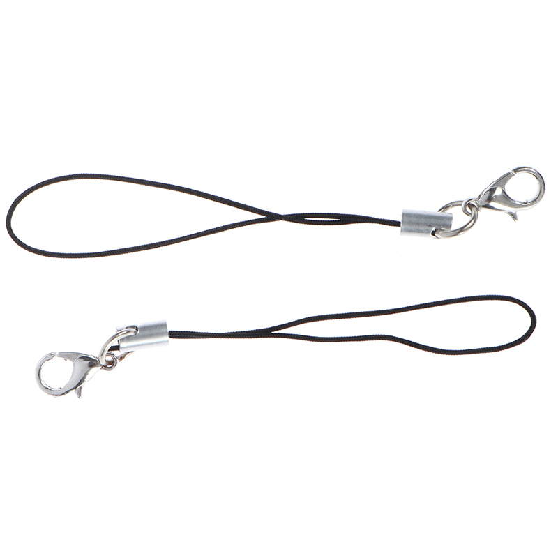 10Pcs Lanyard keychain for USB flash drive strap string blackTPDAL LRBBATAUK SN❤ - Picture 3 of 8