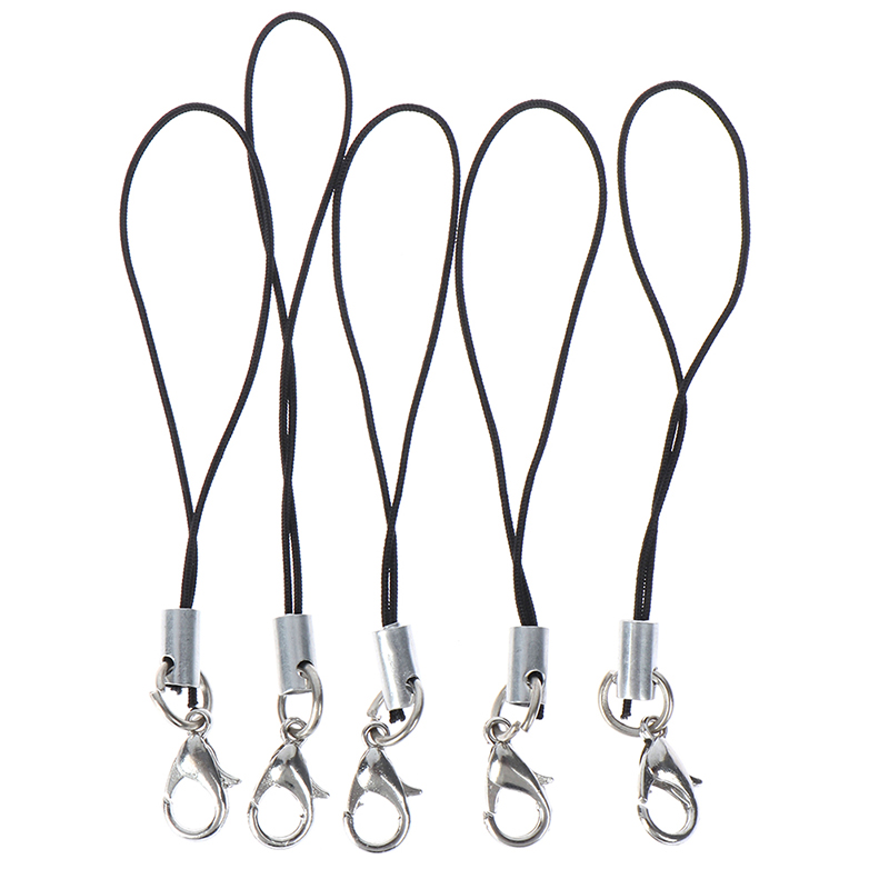 10Pcs Lanyard keychain for USB flash drive strap string blackTPDAL LRBBATAUK SN❤ - Picture 1 of 8