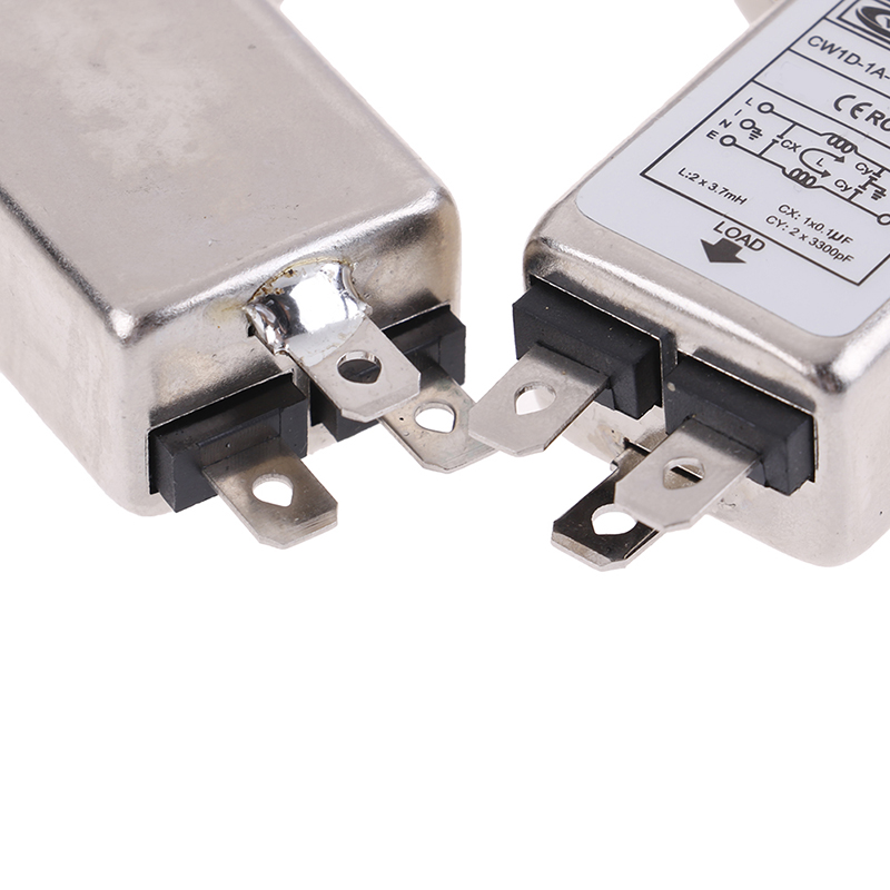 EMI RFI FILTER AC 250V 1A 3A 6A CW1D-1/3/6A-T suppressorPower line ...