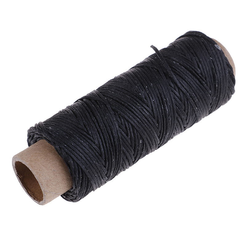 50m/Roll Leather Sewing Flat Waxed Thread Wax String Hand Stitching Craft 150 DB - Picture 21 of 23