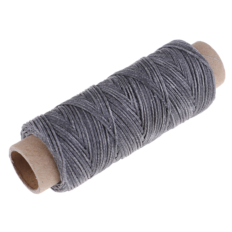50m/Roll Leather Sewing Flat Waxed Thread Wax String Hand Stitching Craft 150 DB - Picture 22 of 23