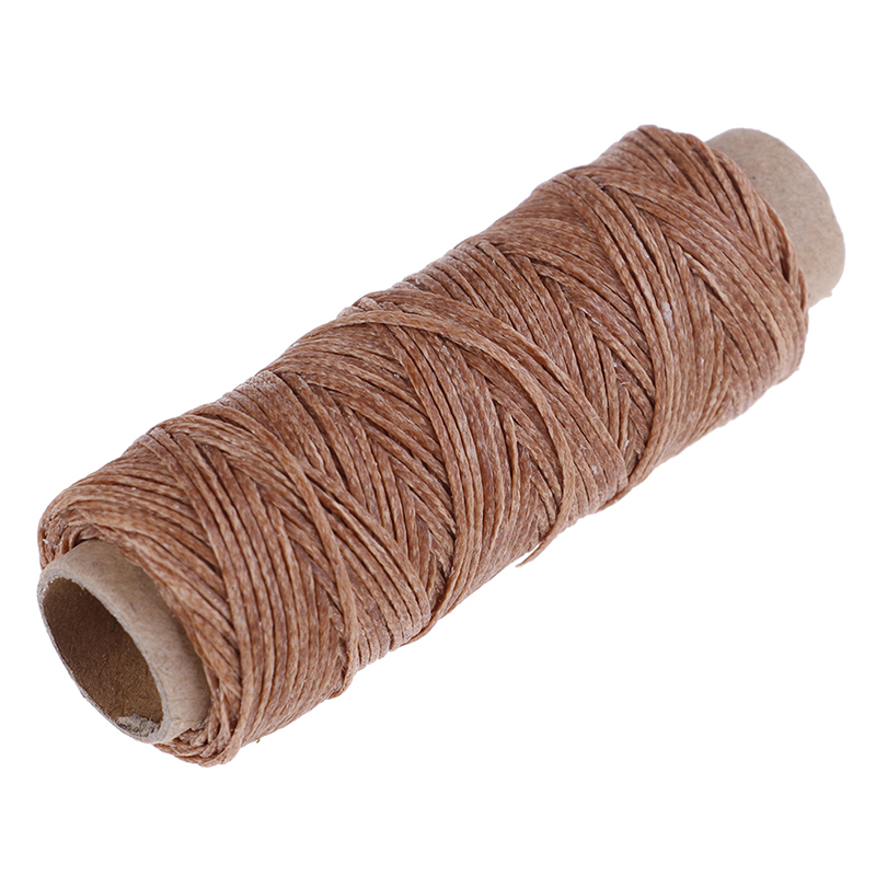 50m/Roll Leather Sewing Flat Waxed Thread Wax String Hand Stitching Craft 150 DB - Picture 23 of 23