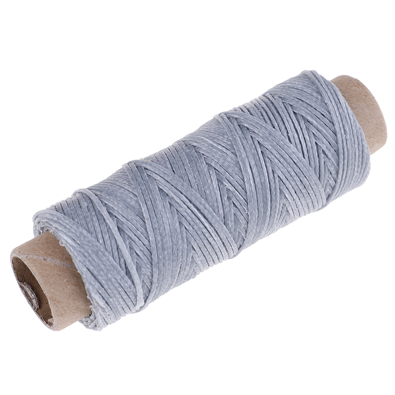 50m/Roll Leather Sewing Flat Waxed Thread Wax String Hand Stitching Craft 150 DB - Picture 18 of 23