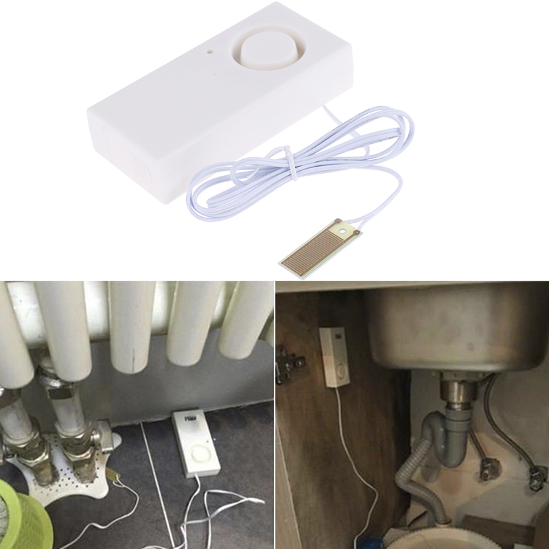 Water Leakage Alarm Detector 120dB Water Leak Sensor Flood Alert Overflow Z'YA