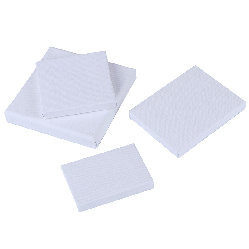 10X 4Sizes Mini Artist Stretched Canvas Square Small Art Board Acrylic Oil Pa-qk - Picture 6 of 16