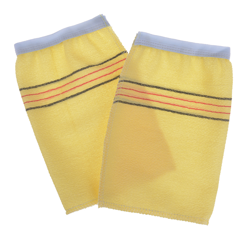 2Pcs/Set Disposable Scrub Mitt Magic Peeling Glove Exfoliating Tan RemovaJ&MA - Imagen 10 de 11