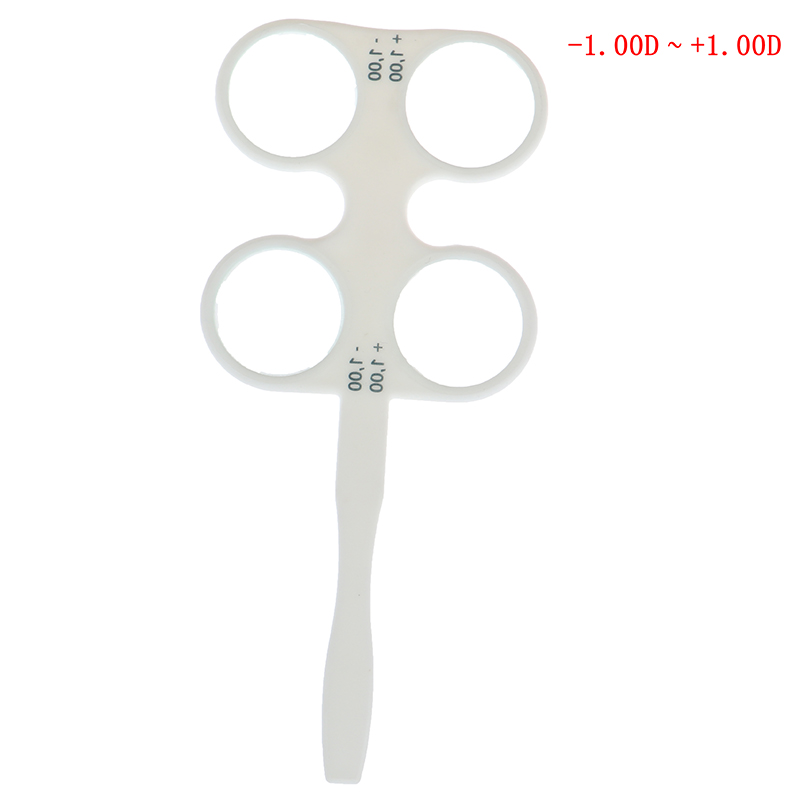 ±0,50 dpt bis ±4,50 dpt optische Flipper-Optometrie Kunststoff-Flip-Linse SB - Picture 14 of 20