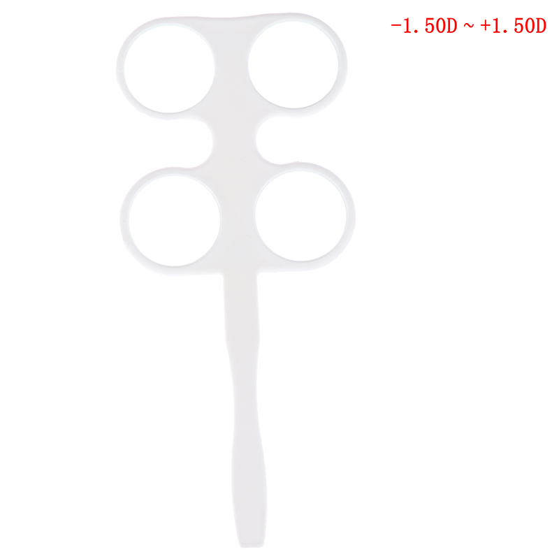 ±0,50 dpt bis ±4,50 dpt optische Flipper-Optometrie Kunststoff-Flip-Linse SB - Picture 15 of 20