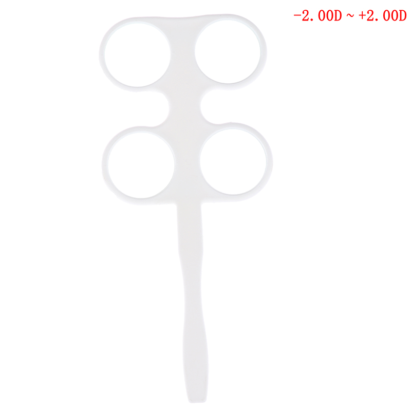 ±0,50 dpt bis ±4,50 dpt optische Flipper-Optometrie Kunststoff-Flip-Linse SB - Picture 20 of 20