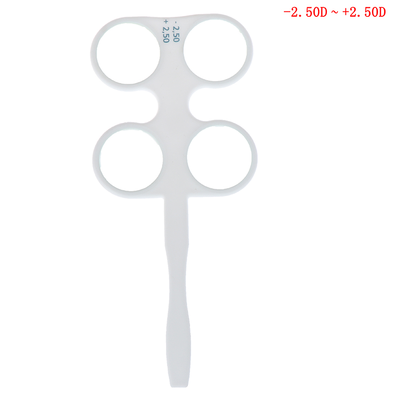 ±0,50 dpt bis ±4,50 dpt optische Flipper-Optometrie Kunststoff-Flip-Linse SB - Picture 17 of 20