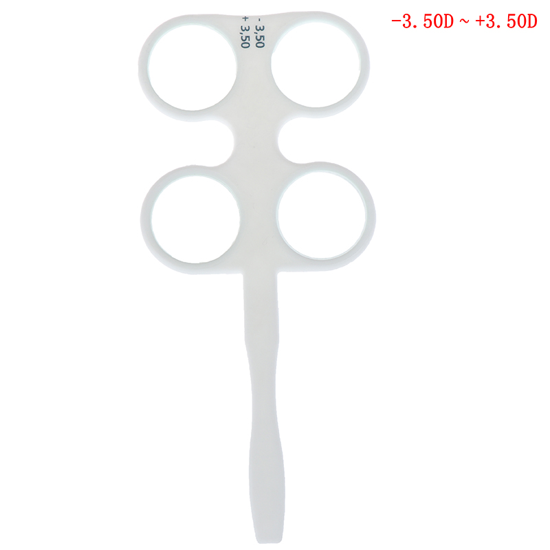 ±0,50 dpt bis ±4,50 dpt optische Flipper-Optometrie Kunststoff-Flip-Linse SB - Picture 19 of 20