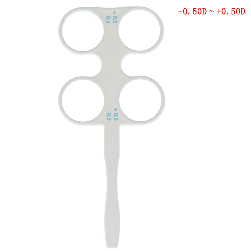 ±0,50 dpt bis ±4,50 dpt optische Flipper-Optometrie Kunststoff-Flip-Linse SB - Picture 13 of 20