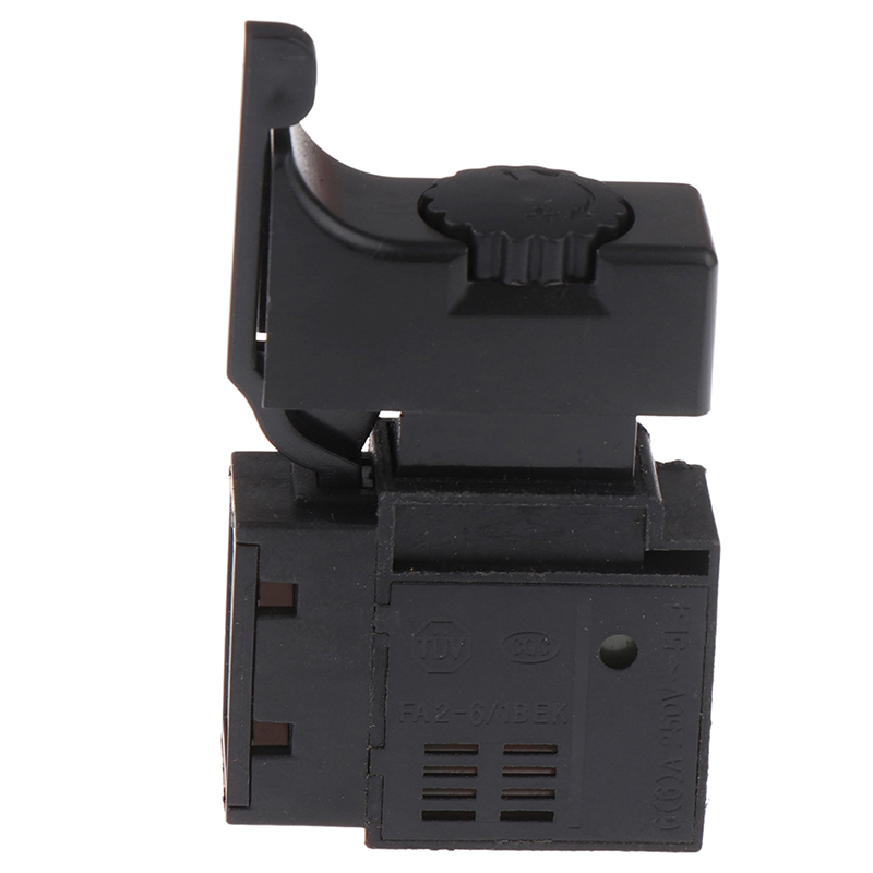FA2-4/1BEK BLACK 6A 250V Electric Drill Speed Control Trigger Button ...