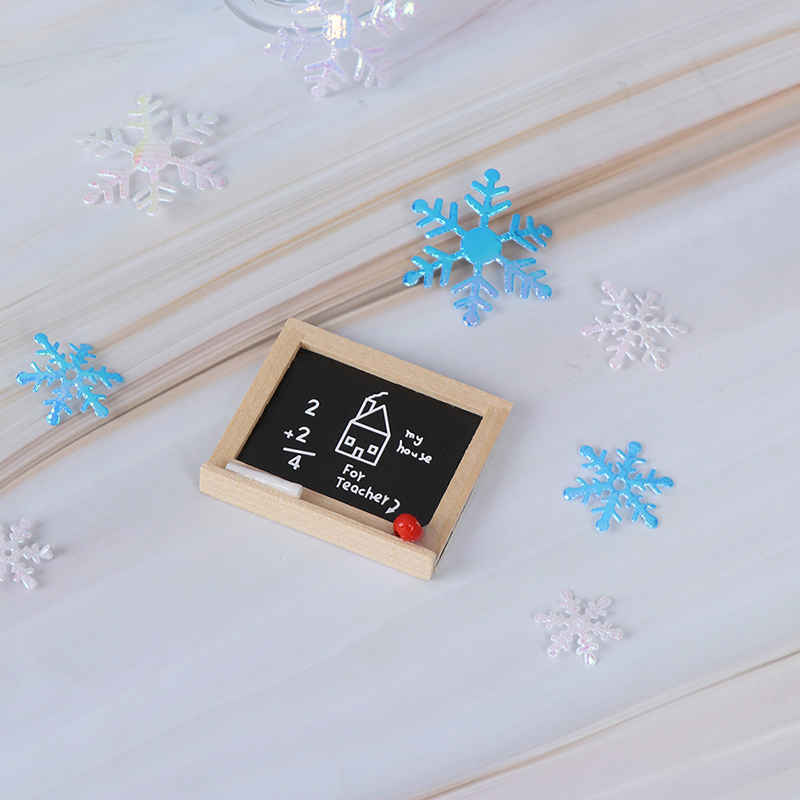 1:12 Miniature Blackboard Chalkboard W/ Easel Dollhouse Classroom AccessoryB ❤LT
