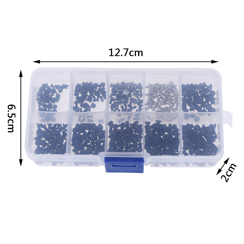 500pcs Laptop Computer Screws Set Universal screw M2 M2.3.jiB-KF ❤OF - Bild 3 von 12