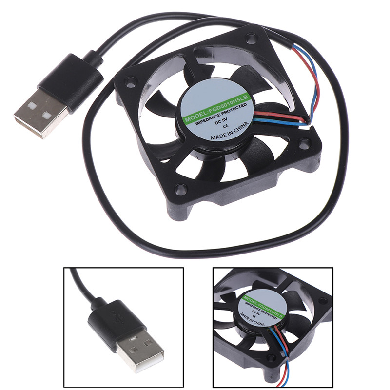 Connecteur USB 1PC 5V 50x50x10mm PC refroidir le ventilateur de refroidisseme-tz - Photo 8/8