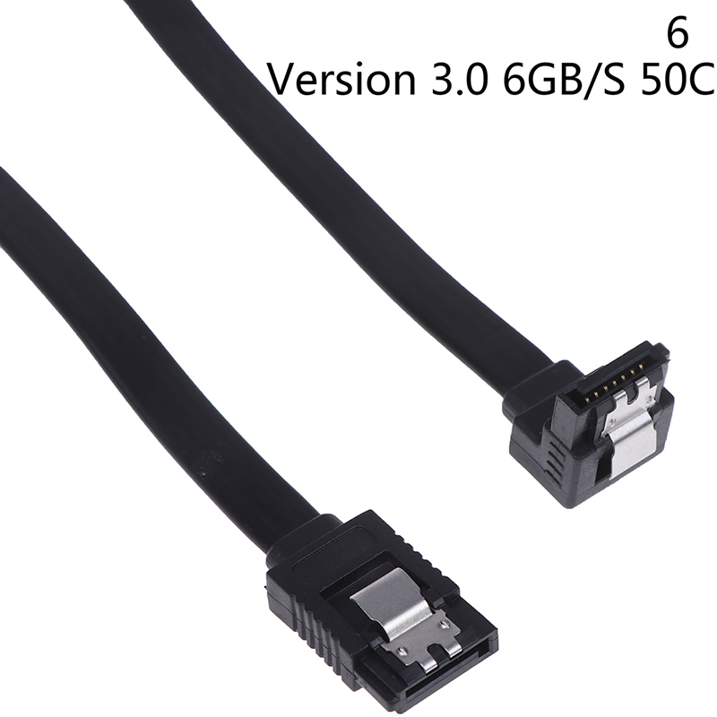 Computer Cables SATA 3.0 III SATA3 6Gb/S SSD Hard Drive Data Right Angle CaD S❤O - Picture 15 of 18