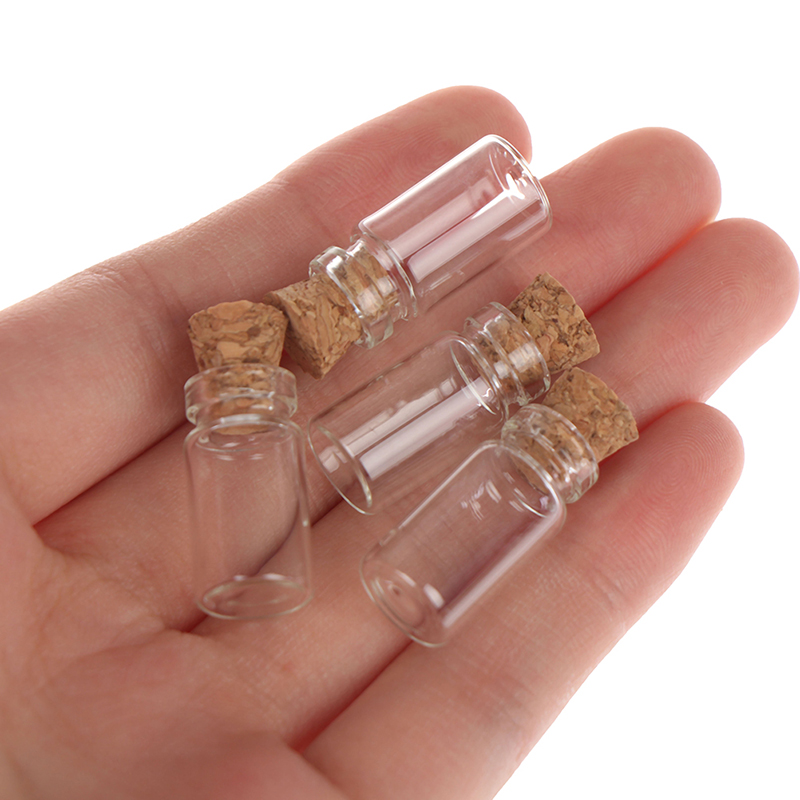 10Pcs 1:12 Dollhouse Miniature Glass Bottle Jars Food Storage Kitchen Acce.y S^3