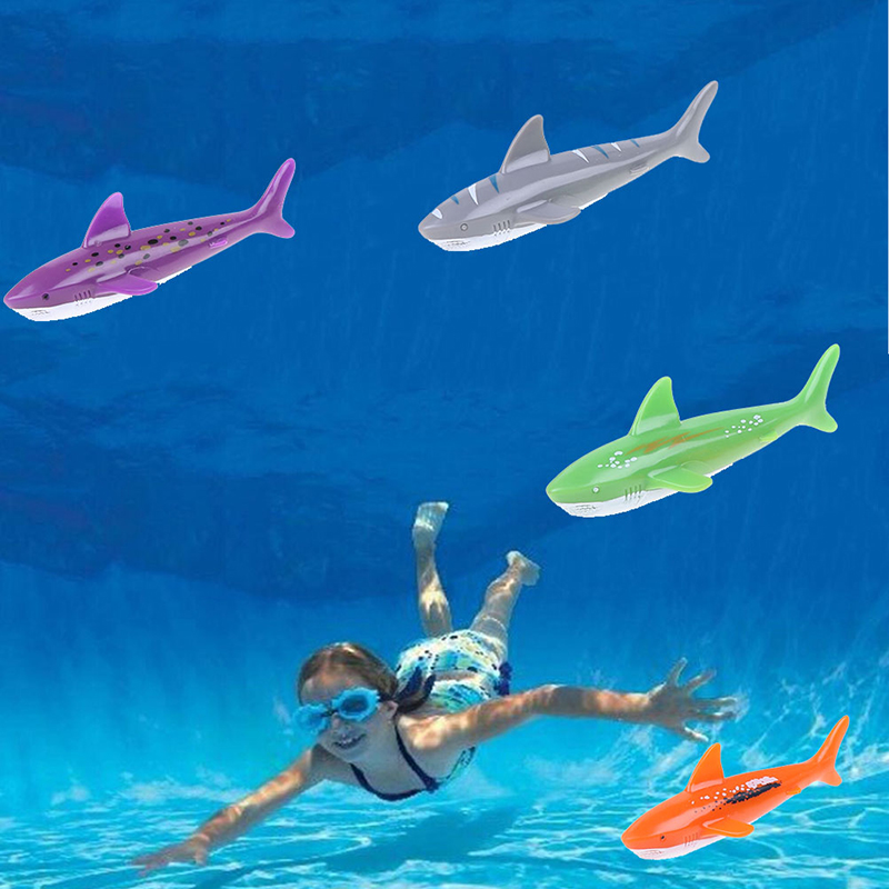 Plongée jouet piscine plongée requin jetant de l'eau torpille sous l'eau