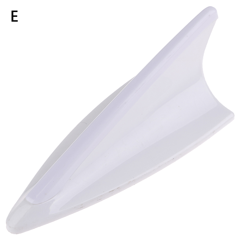 1Pc Car Shark Fin Universal Roof Antenna Radio FM/AM Anti-static Paste Aeria F❤❤