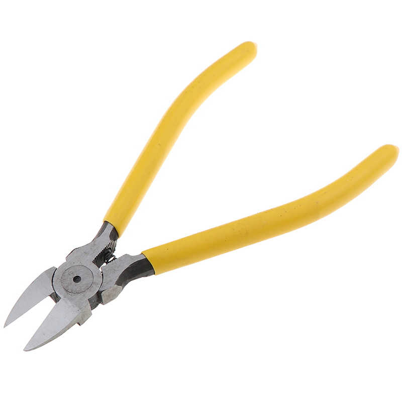 6" Flush Cut Side Cutters Plier Cutting Pliers PVC Handle Wire Cutte -bu - Bild 10 von 12