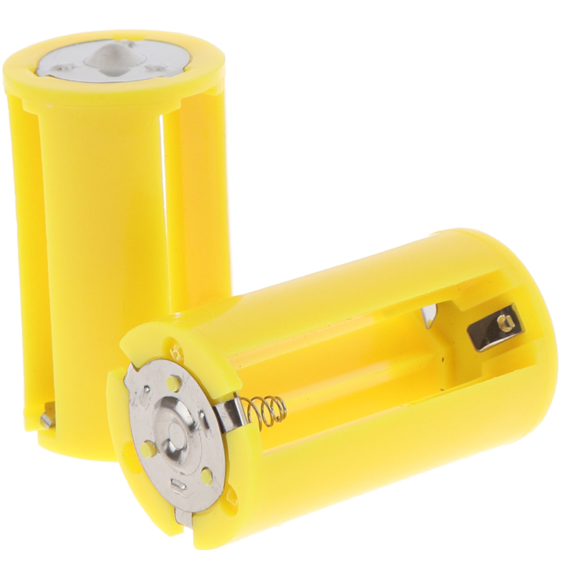 2PC 3AA to D Parallel Adapter Battery Holder Converter Adapter Switcher Case `hg - Bild 6 von 12
