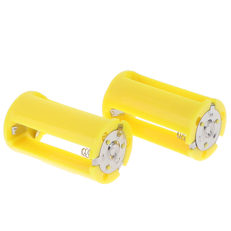 2PC 3AA to D Parallel Adapter Battery Holder Converter Adapter Switcher Case `hg - Bild 5 von 12