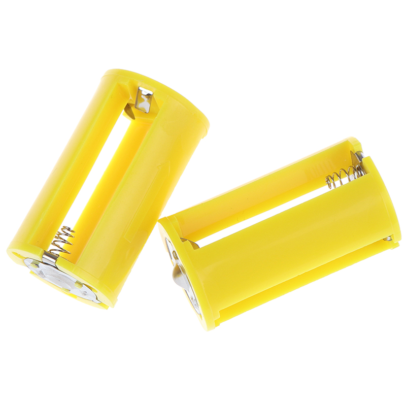 2PC 3AA to D Parallel Adapter Battery Holder Converter Adapter Switcher Case `hg - Bild 7 von 12