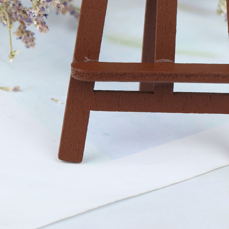 New 1:12 Dollhouse Miniature Mini Wood Painting Easel Doll Accessories Furnit.MA - Picture 4 of 11