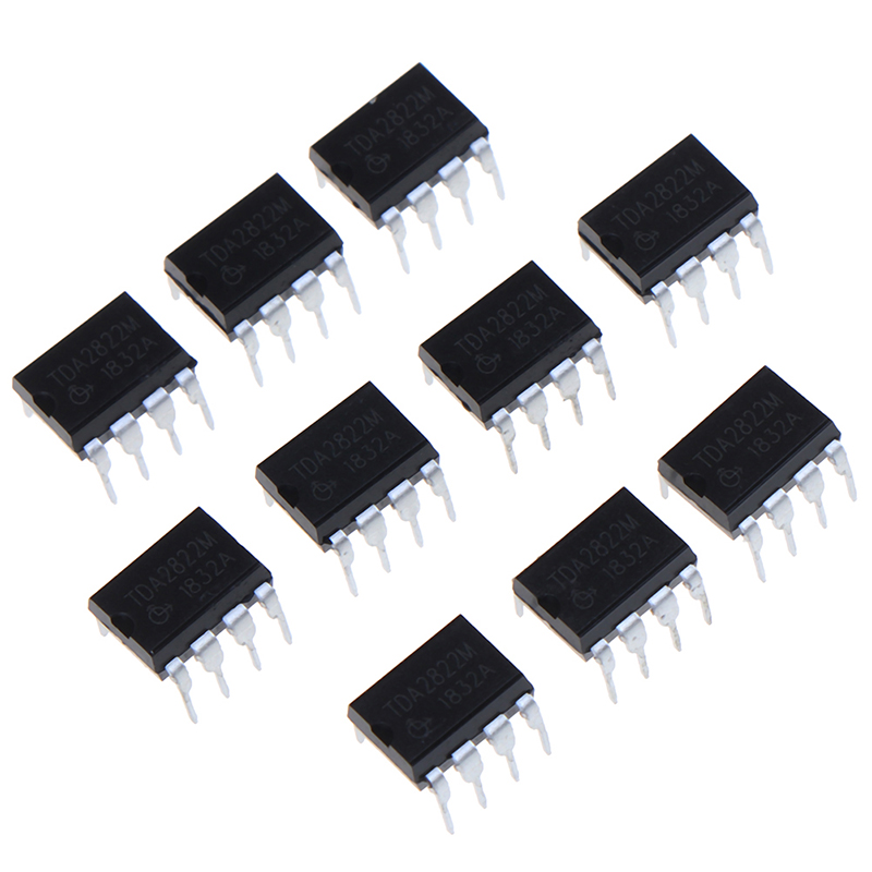 10PCS TDA2822M multipurpose and original IC audio power amplifiers ...