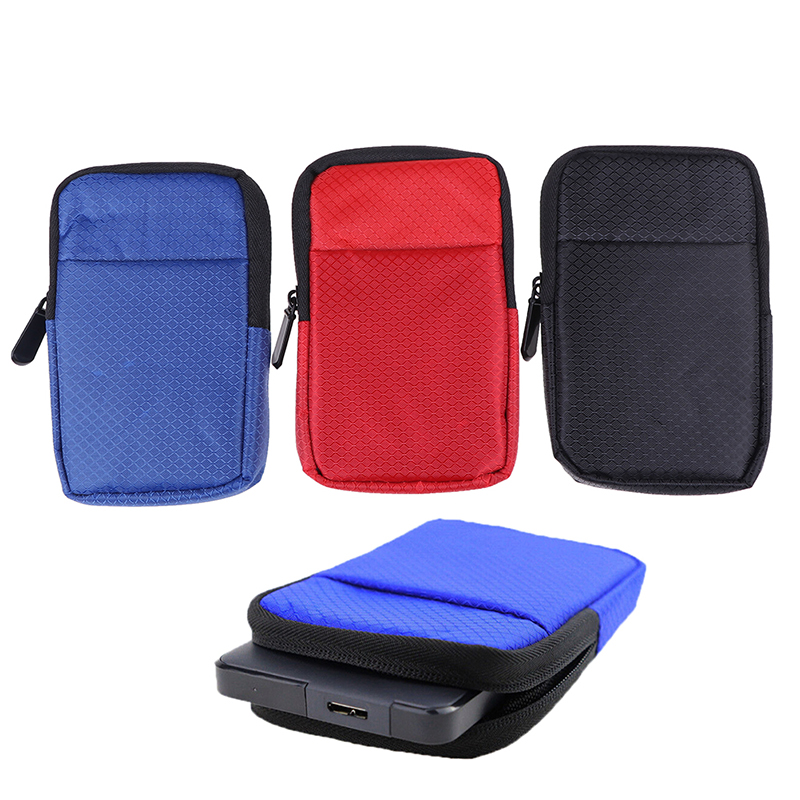 1Pc 2.5" External USB Hard Drive Disk HDD Carry Case Cover Pouch BagA^FY - Picture 7 of 13