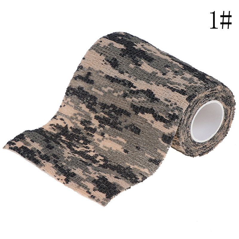 1Pc Outdoor Camo Gun Hunting Camping Camouflage Stealth Duct Tape Wrap ZYB DhAF - Imagen 13 de 22
