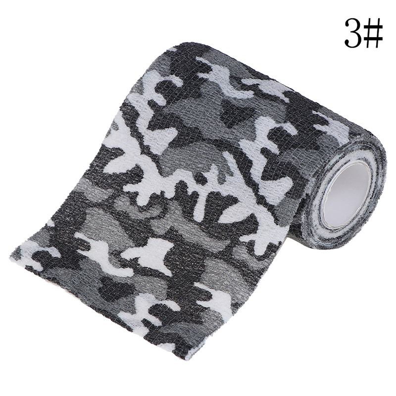 1Pc Outdoor Camo Gun Hunting Camping Camouflage Stealth Duct Tape Wrap ZYB DhAF - Imagen 15 de 22
