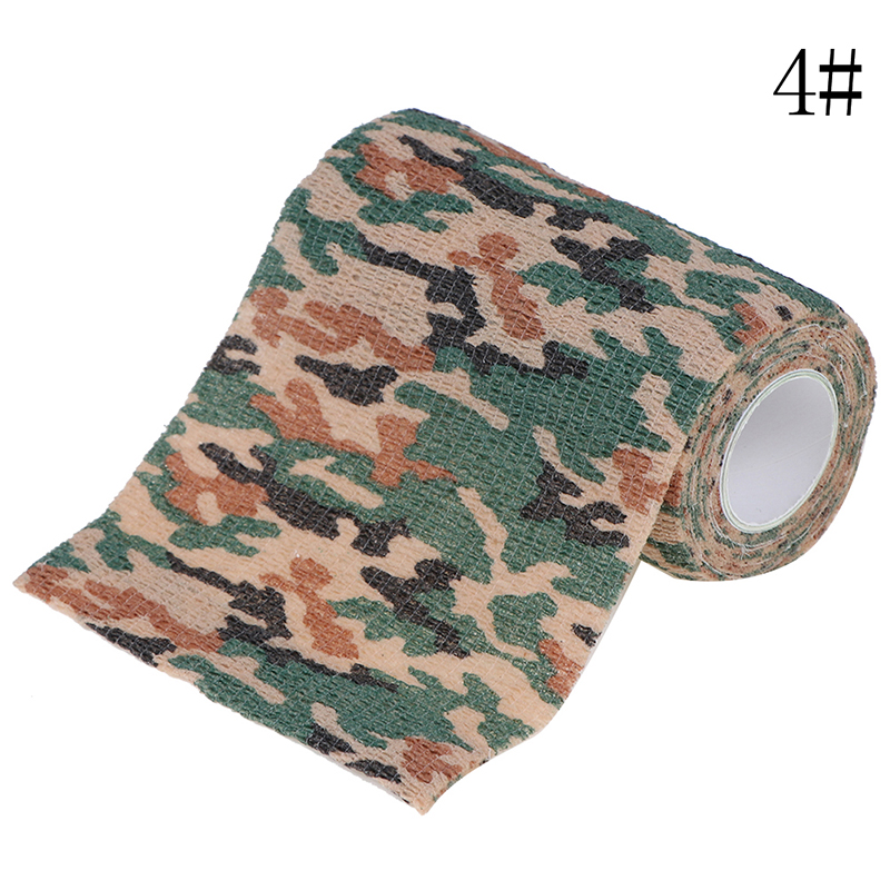1Pc Outdoor Camo Gun Hunting Camping Camouflage Stealth Duct Tape Wrap ZYB DhAF - Imagen 16 de 22