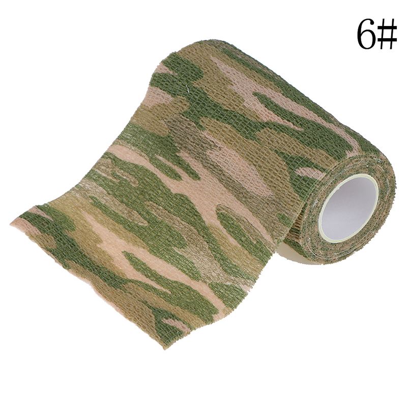 1Pc Outdoor Camo Gun Hunting Camping Camouflage Stealth Duct Tape Wrap ZYB DhAF - Imagen 18 de 22