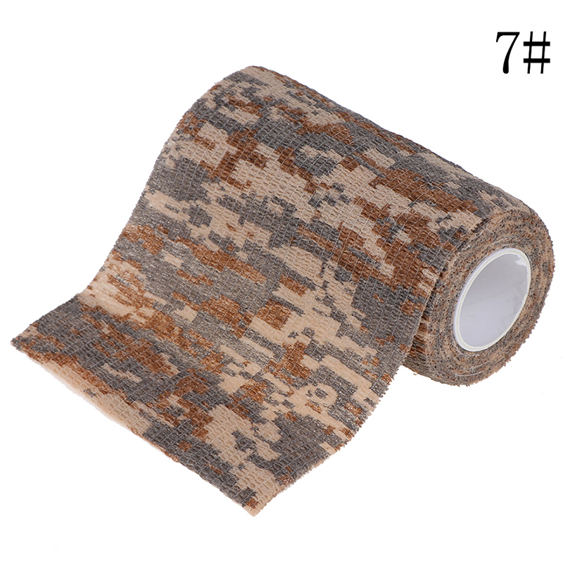 1Pc Outdoor Camo Gun Hunting Camping Camouflage Stealth Duct Tape Wrap ZYB DhAF - Imagen 19 de 22