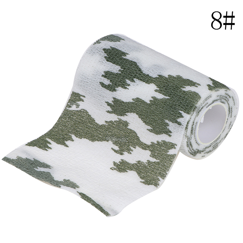 1Pc Outdoor Camo Gun Hunting Camping Camouflage Stealth Duct Tape Wrap ZYB DhAF - Imagen 20 de 22