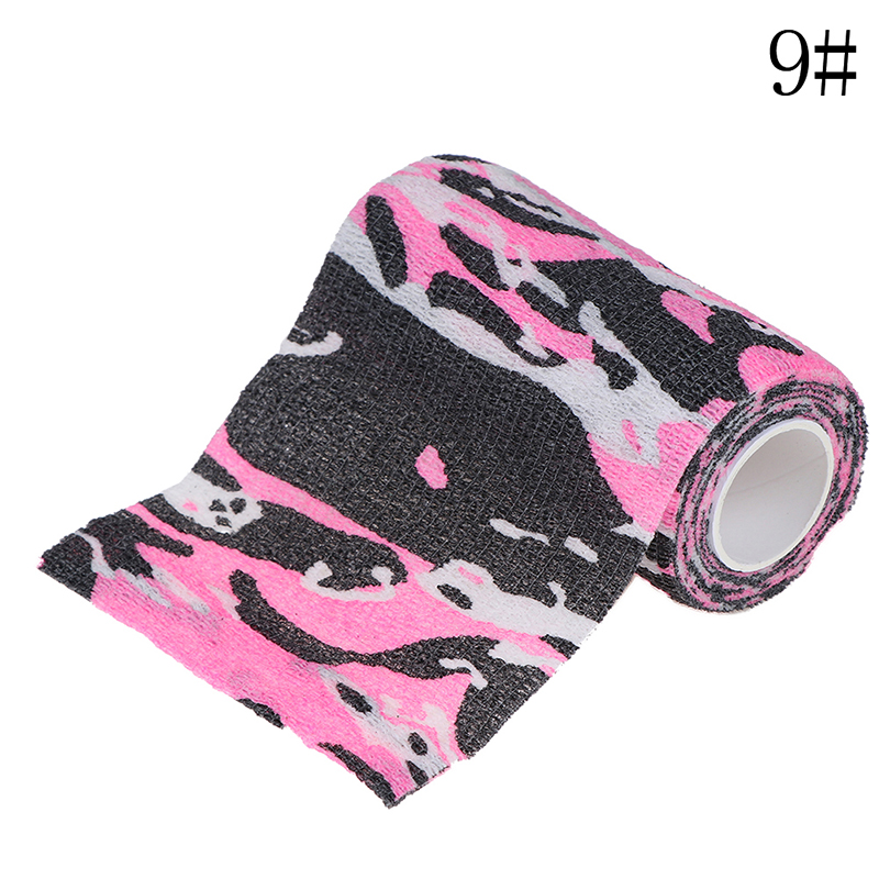 1Pc Outdoor Camo Gun Hunting Camping Camouflage Stealth Duct Tape Wrap ZYB DhAF - Imagen 21 de 22