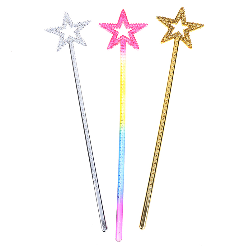 Fairy Stick Large Silver Princess Angle Wand Dress Gifts For Kids