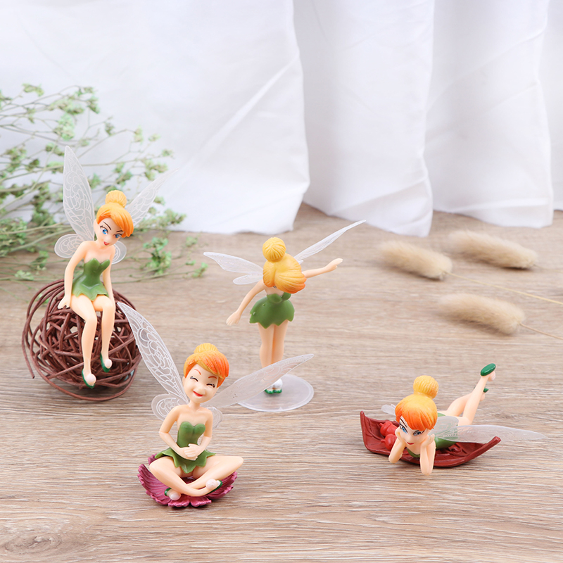4pcs Fairy Miniature Figurine Dollhouse Garden Decoration beautiful toys BII 4pcs Fairy Miniature Figurine Dollhouse Garden Decoration beautiful toys BII
