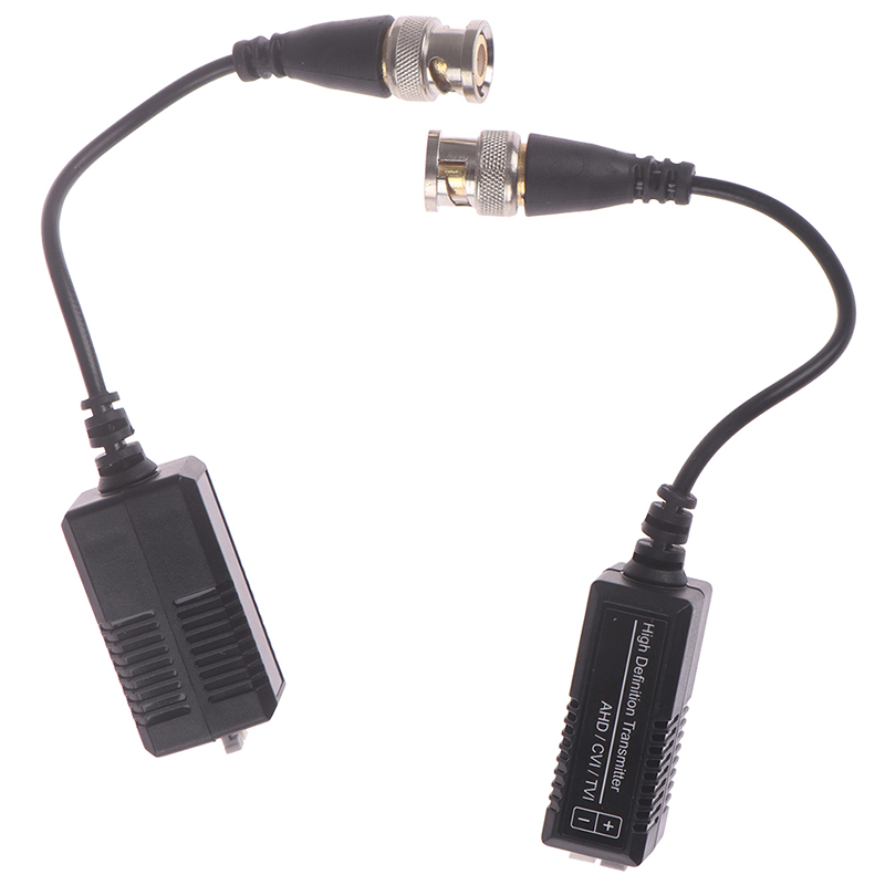 2pcs Passive BNC CAT5 Video Balun Transceiver Cable For CCTV Camera√ eBay