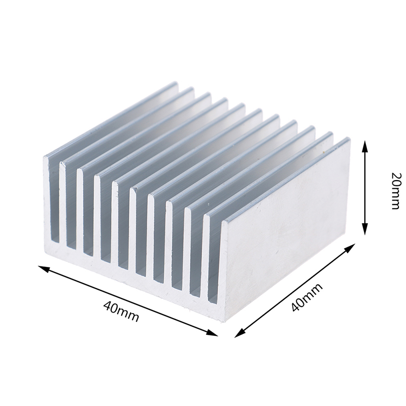 Kühlkörper aus extrudiertem Aluminium für Hochleistungs-LED-IC-Chip-Kühler#B - Bild 16 von 16