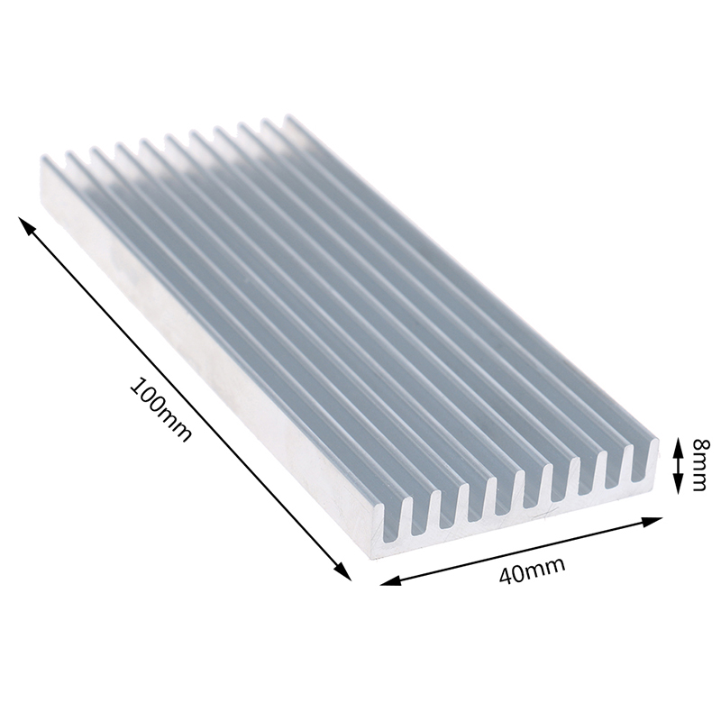 Kühlkörper aus extrudiertem Aluminium für Hochleistungs-LED-IC-Chip-Kühler#B - Bild 15 von 16