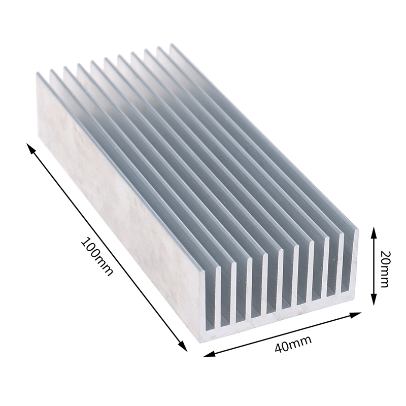Kühlkörper aus extrudiertem Aluminium für Hochleistungs-LED-IC-Chip-Kühler#B - Bild 14 von 16