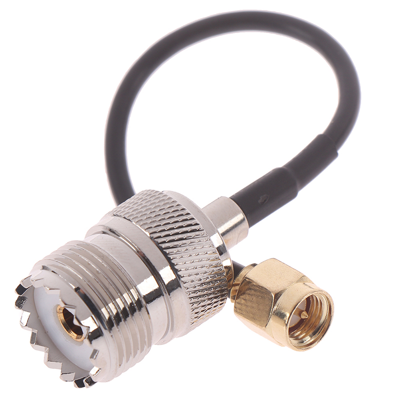 Radio Antenna Cable SO-239 UHF Female to SMA Male coaxial RF Connector RG316 ❤OF - Bild 8 von 15